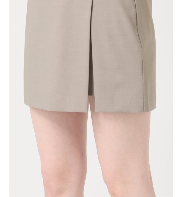 U by SPICK&SPAN「《予約》サイドスリットミニスカート」|スカート|