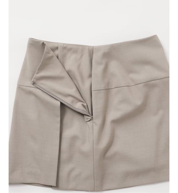 U by SPICK&SPAN「《予約》サイドスリットミニスカート」|スカート|