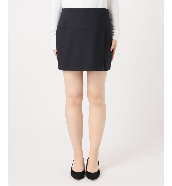 U by SPICK&SPAN「《予約》サイドスリットミニスカート」|スカート|
