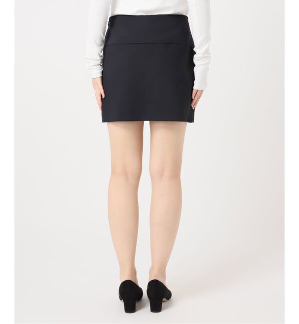 U by SPICK&SPAN「《予約》サイドスリットミニスカート」|スカート|