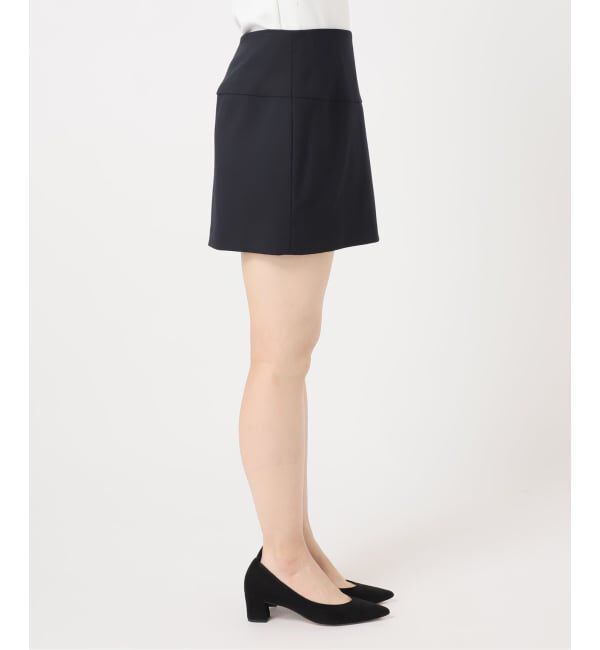 U by SPICK&SPAN「《予約》サイドスリットミニスカート」|スカート|