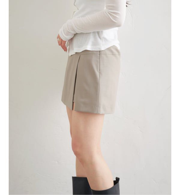 U by SPICK&SPAN「《予約》サイドスリットミニスカート」|スカート|
