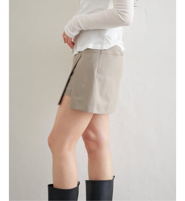 U by SPICK&SPAN「《予約》サイドスリットミニスカート」|スカート|