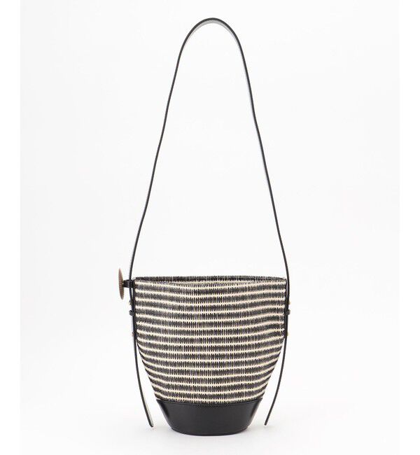 自由区「ラタンライクバケツ バッグ」|ショルダー・メッセンジャー|ﾅﾁｭﾗﾙ&times;ﾌ