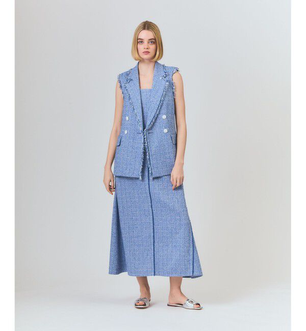 Grace Class「シャンブレーツイードジレ」|ベスト・ジレ|