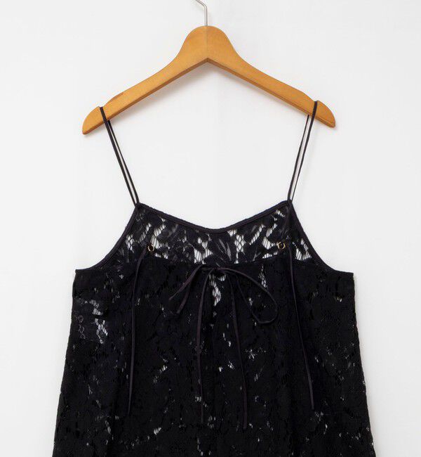 NOLLEY'S「ウォッシャブルレースビスチェ」|キャミソール|