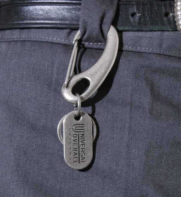 GLOSTER「【UNIVERSAL OVERALL/ユニバーサルオーバーオール】カラビナ キーリング」|キーケース|