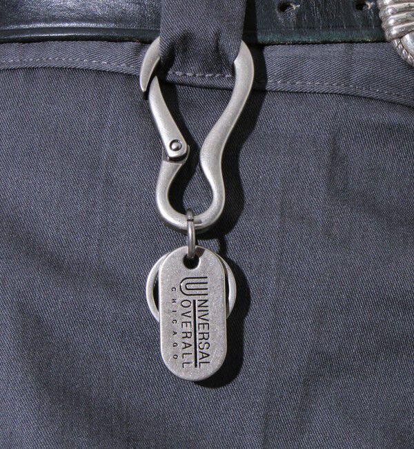 GLOSTER「【UNIVERSAL OVERALL/ユニバーサルオーバーオール】カラビナ キーリング」|キーケース|