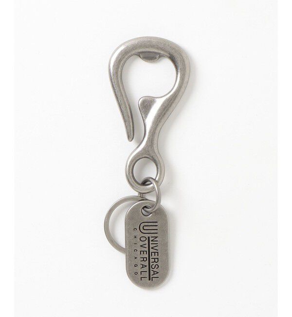 GLOSTER「【UNIVERSAL OVERALL/ユニバーサルオーバーオール】カラビナ キーリング」|キーケース|シルバー系その他2