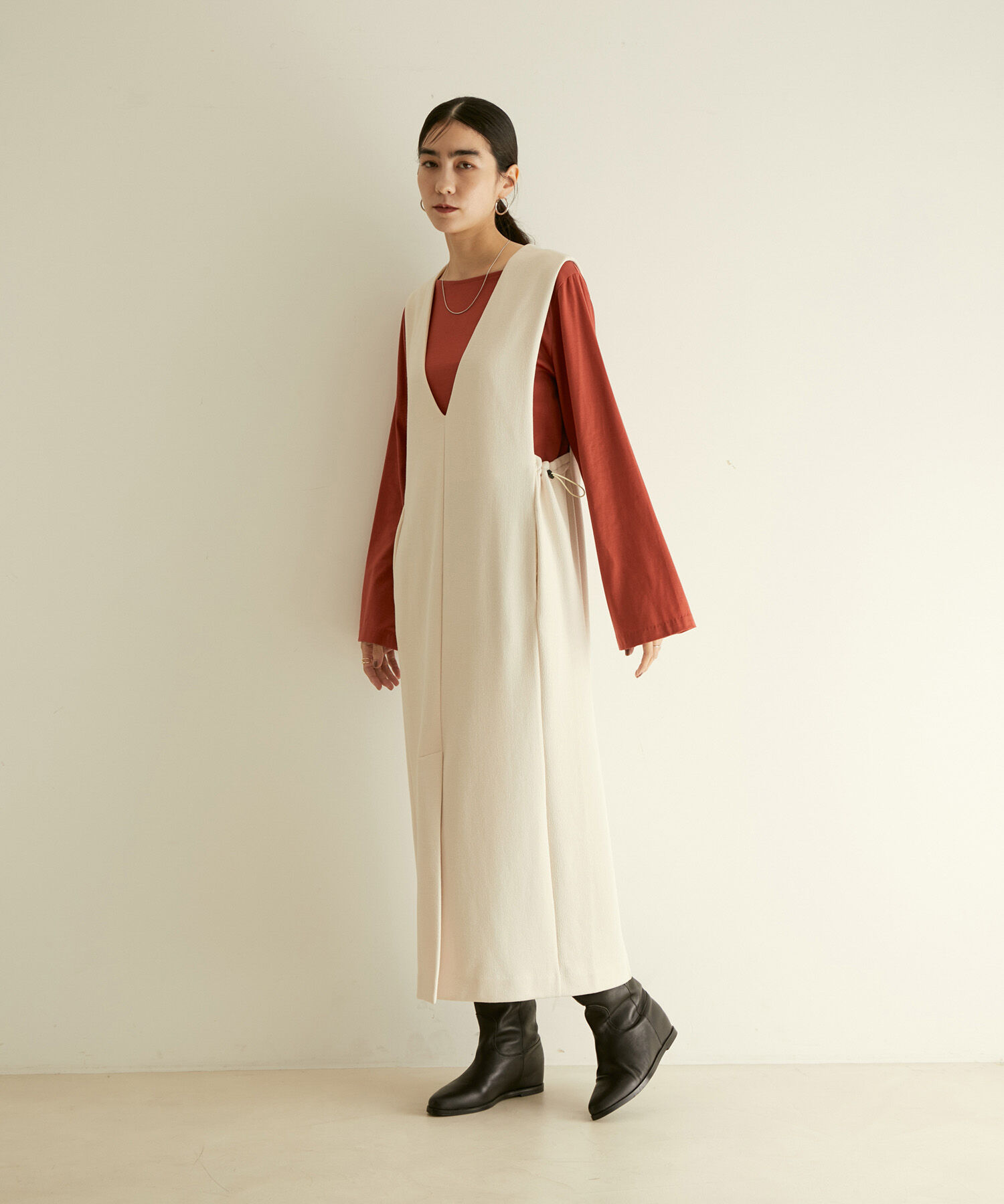 SALON adam et rope'「【UVカット】prima zymフレアースリーブTシャツ」|Tシャツ・カットソー|