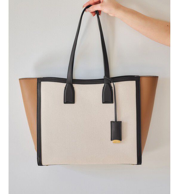 ROPE「【E'POR】I BAG Wide【通勤】【A4対応】【軽量】」|トートバッグ|ブラック(01)