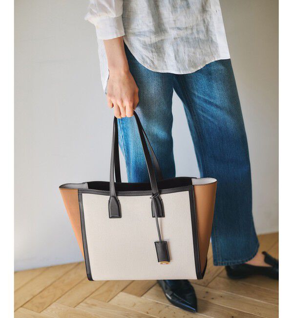 ROPE「【E'POR】I BAG Wide【通勤】【A4対応】【軽量】」|トートバッグ|