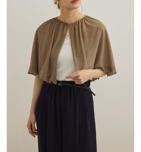 ROPE「ブライトネスヤーンボレロ」|カーディガン|