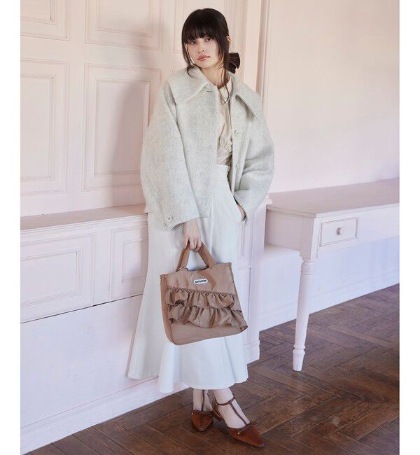 VIS「【OUTDOOR PRODUCTS】VIS別注2WAYフリルトートバッグ」|トートバッグ|