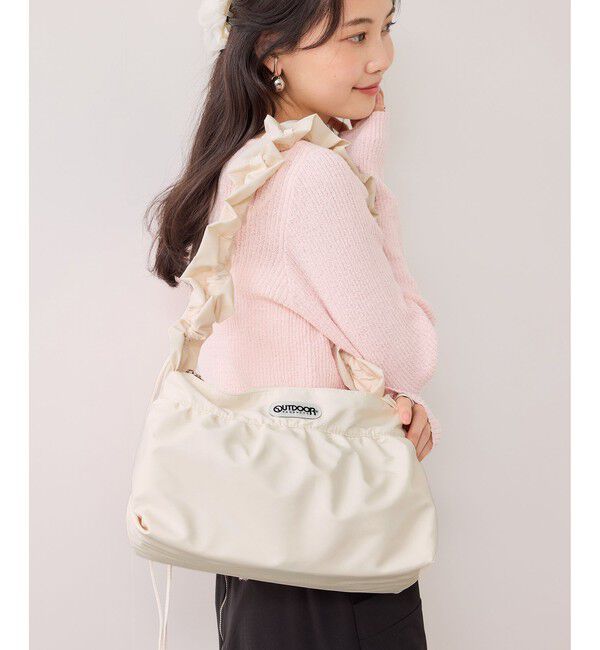 VIS「【OUTDOOR PRODUCTS】VIS別注フリルショルダーバッグ」|ショルダー・メッセンジャー|