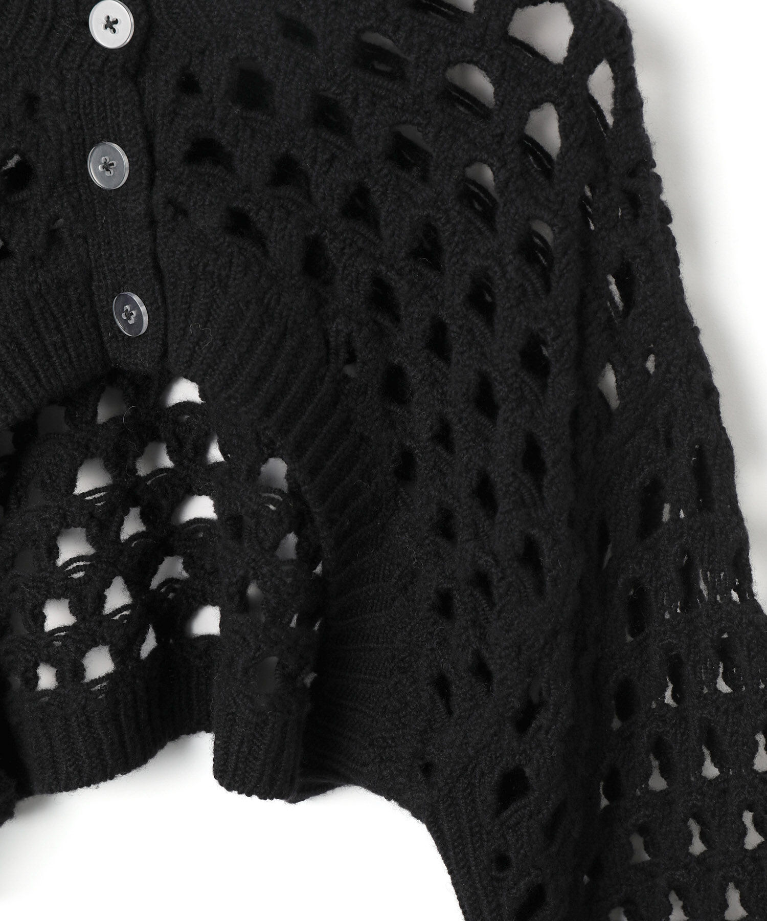 ADAM ET ROPE'「アイレットボレロカーディガン」|カーディガン|