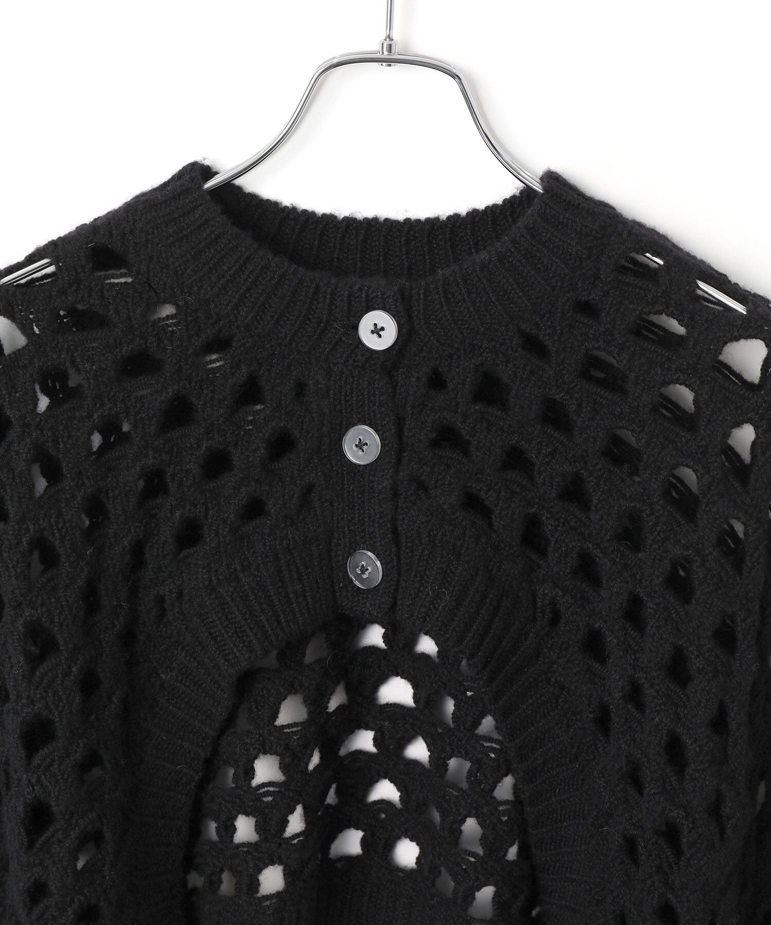 ADAM ET ROPE'「アイレットボレロカーディガン」|カーディガン|