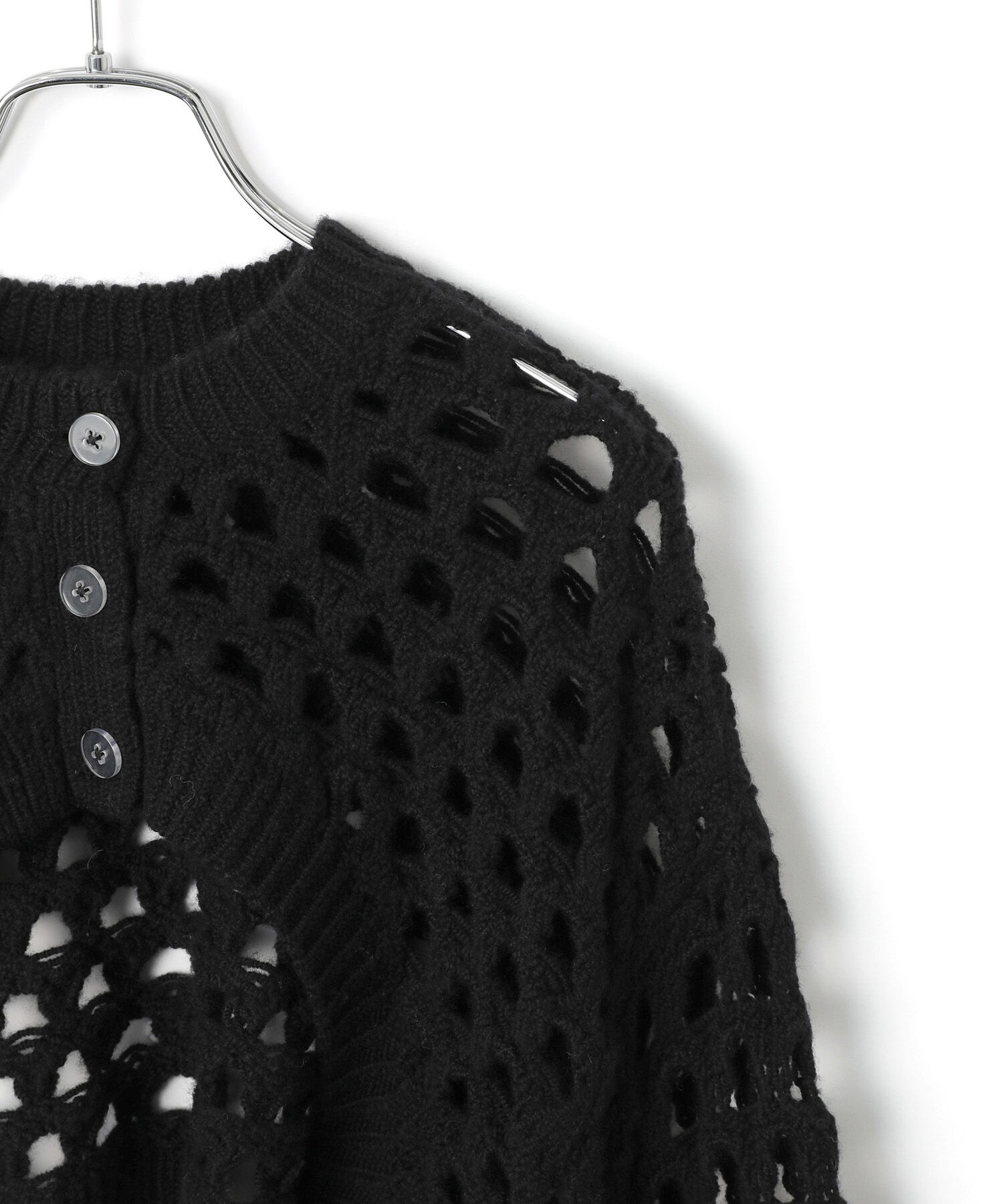 ADAM ET ROPE'「アイレットボレロカーディガン」|カーディガン|