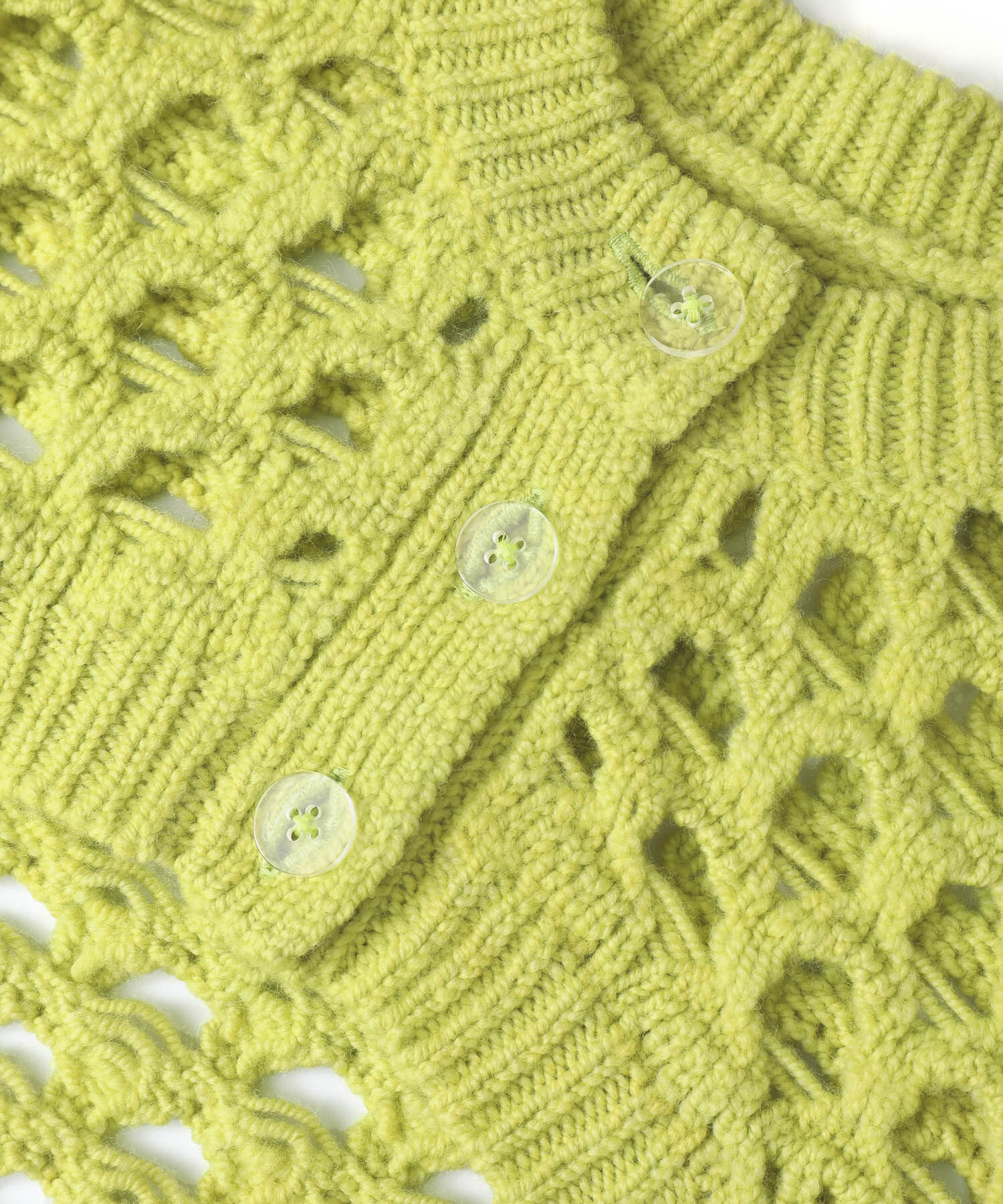 ADAM ET ROPE'「アイレットボレロカーディガン」|カーディガン|