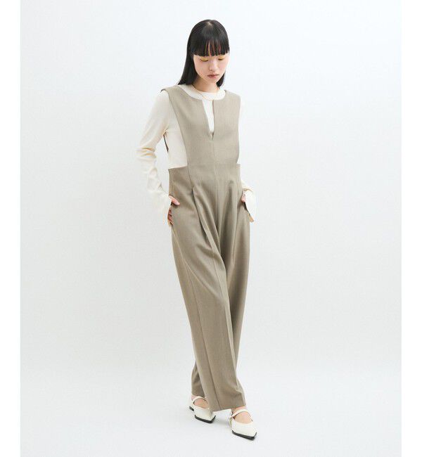 ADAM ET ROPE'「【オケージョン】バレルロンパース」|オールインワン|