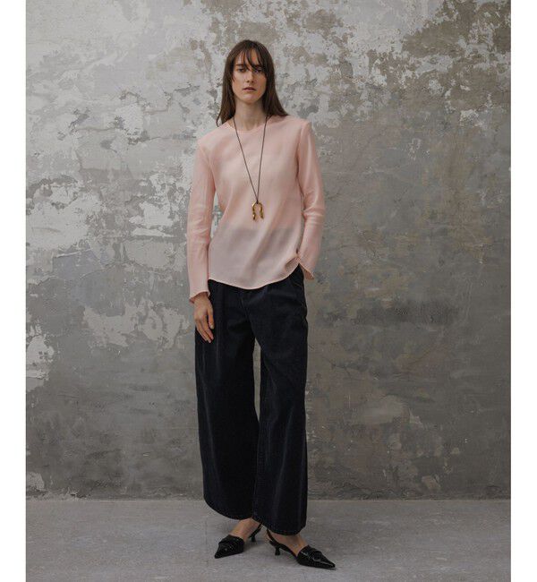 ADAM ET ROPE'「【EMOELLE】U motif necklace」|ネックレス|