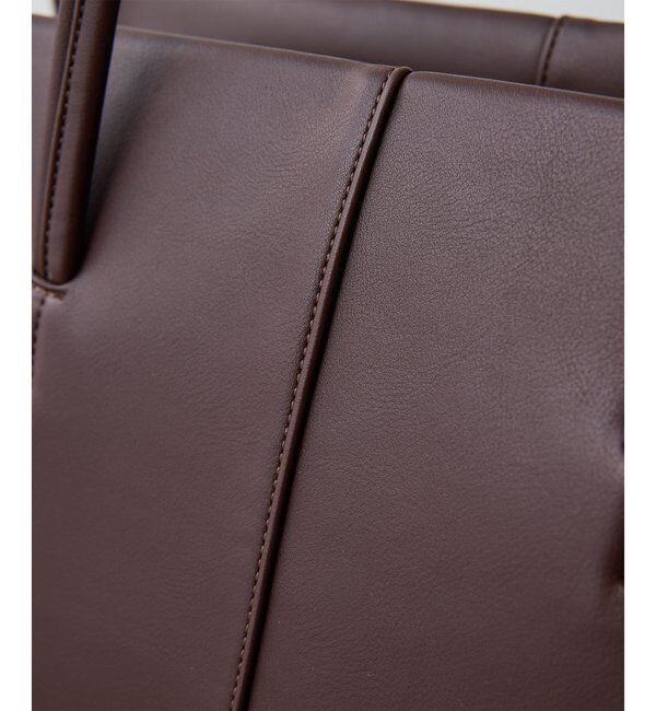 THE PAUSE「＜WEB限定＞【THE PAUSE】フェイクレザーボストン」|トートバッグ|