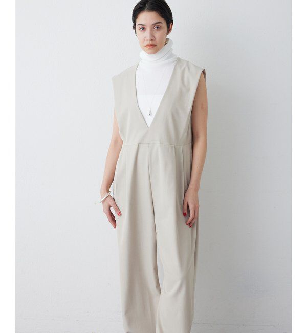 THE PAUSE「【THE PAUSE】ドレープジャンプスーツ」|ワンピース|