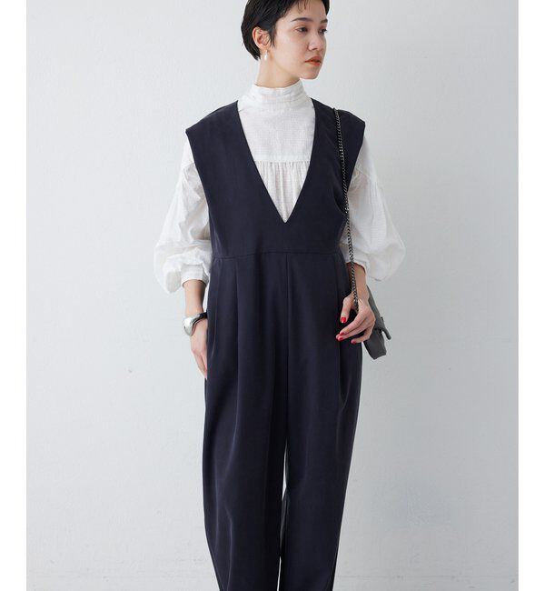 THE PAUSE「【THE PAUSE】ドレープジャンプスーツ」|ワンピース|