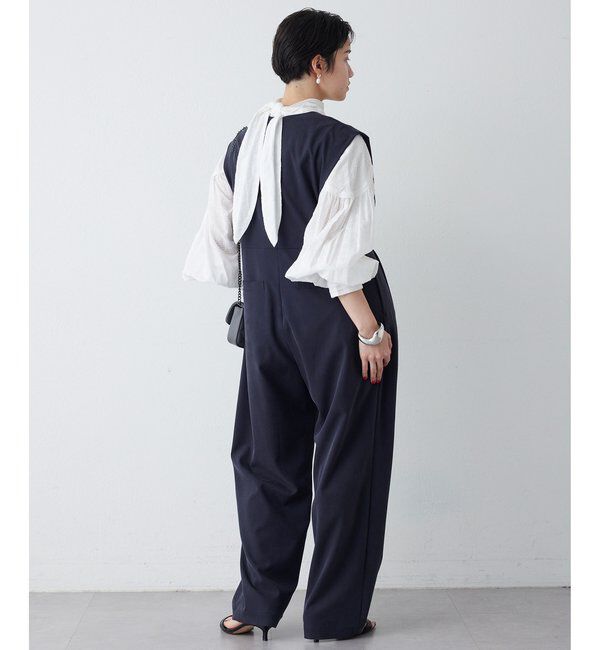 THE PAUSE「【THE PAUSE】ドレープジャンプスーツ」|ワンピース|