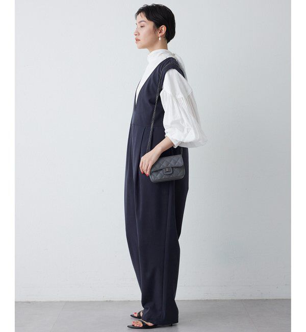 THE PAUSE「【THE PAUSE】ドレープジャンプスーツ」|ワンピース|