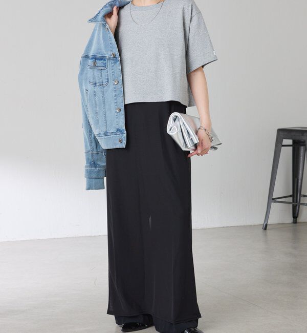  「Q.anos レイヤードTシャツ」|Tシャツ・カットソー|