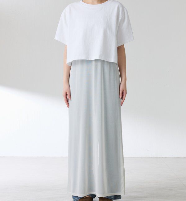  「Q.anos レイヤードTシャツ」|Tシャツ・カットソー|