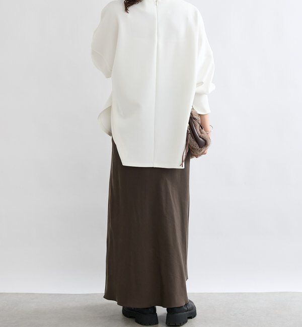  「【楽ちんキレイ】ダンボールポンチョプルオーバー」|Tシャツ・カットソー|