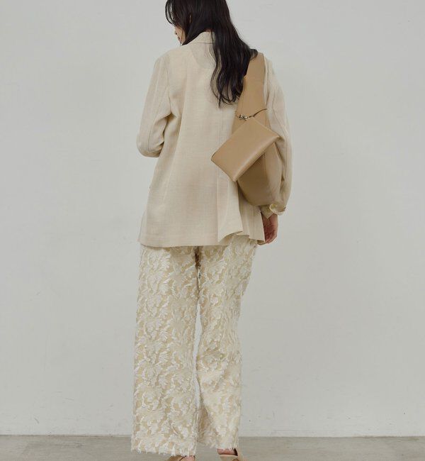  「シアーメッシュジャケット」|テーラードジャケット|