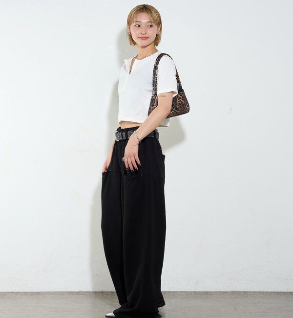  「【２サイズ 】ヘンリーネックTEE」|Tシャツ・カットソー|