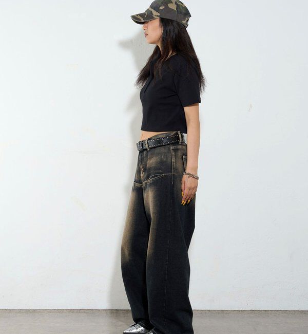  「【２サイズ 】ヘンリーネックTEE」|Tシャツ・カットソー|