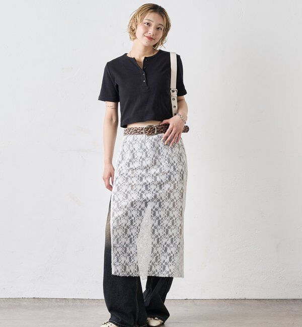  「【２サイズ 】ヘンリーネックTEE」|Tシャツ・カットソー|