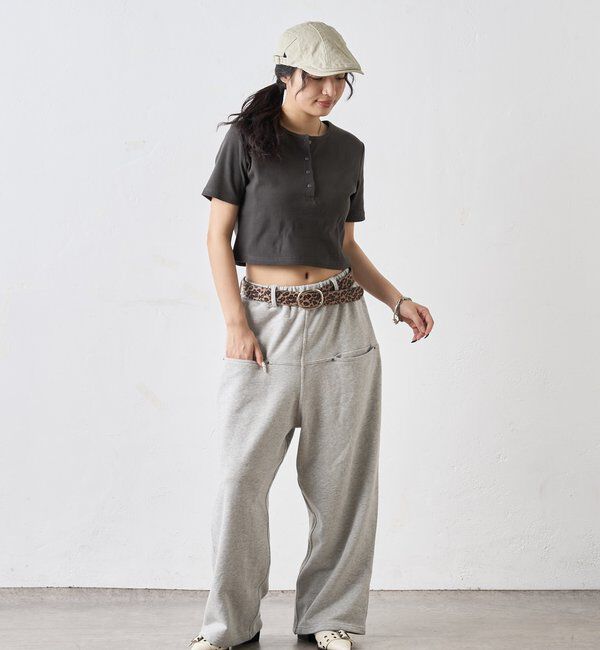  「【２サイズ 】ヘンリーネックTEE」|Tシャツ・カットソー|