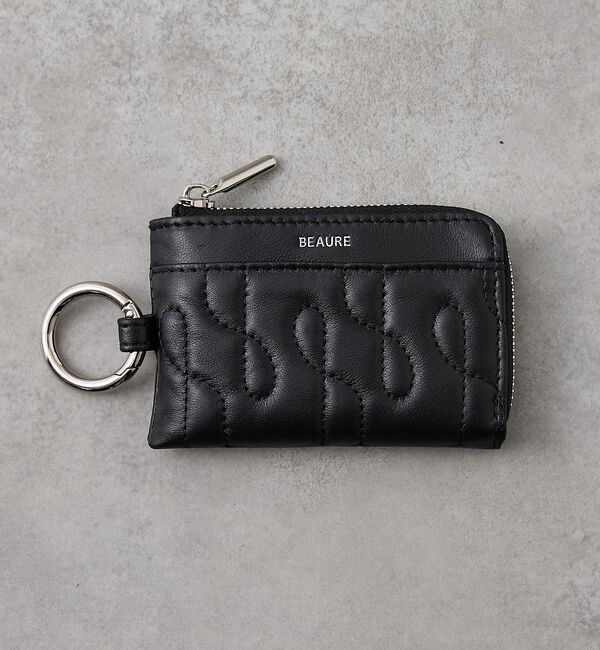 collex「【WEB限定】【Beau're/ヴュレ】キルティング レザーフラグメントケース」|財布|