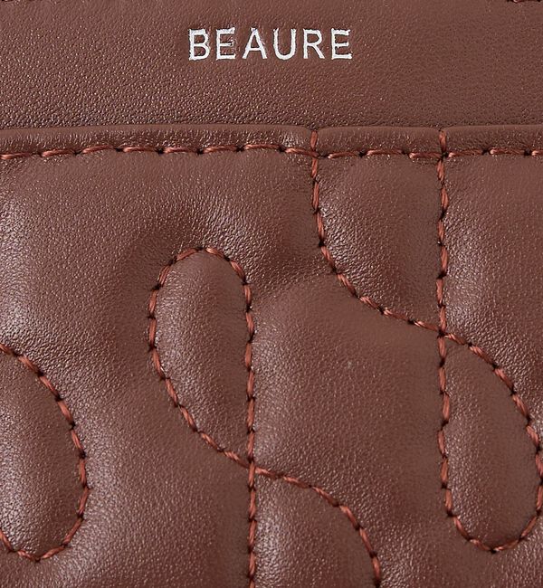 collex「【WEB限定】【Beau're/ヴュレ】キルティング レザーフラグメントケース」|財布|