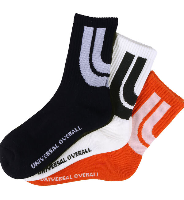 ABAHOUSE「3Pソックス UOロゴ シリーズ」|ソックス|