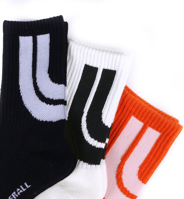 ABAHOUSE「3Pソックス UOロゴ シリーズ」|ソックス|