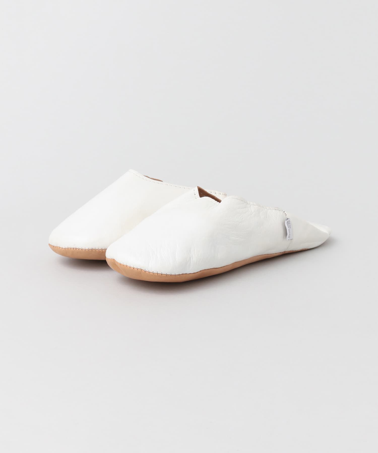 URBAN RESEARCH DOORS「Dear Morocco　ホワイト3L」|ルームシューズ|ホワイト