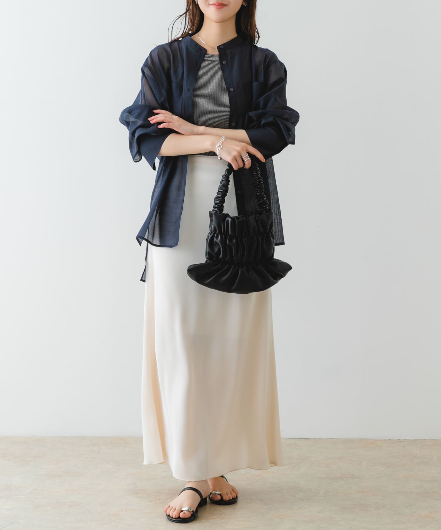 RODE SKO「ダブルギャザーバッグ」|ハンドバッグ|