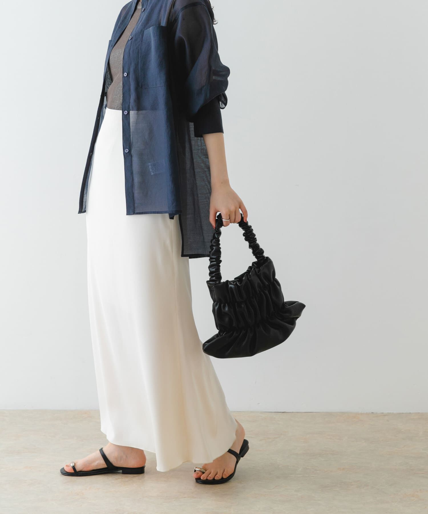 RODE SKO「ダブルギャザーバッグ」|ハンドバッグ|