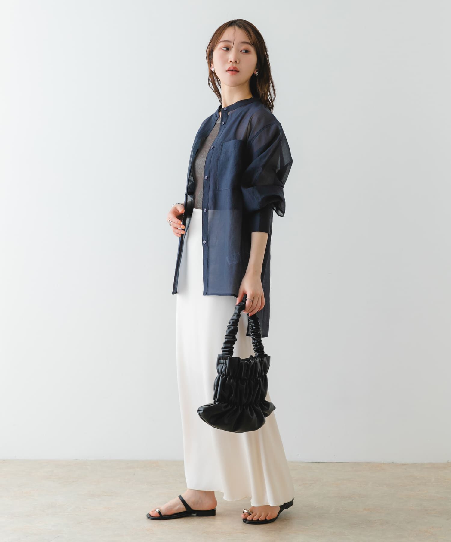 RODE SKO「ダブルギャザーバッグ」|ハンドバッグ|