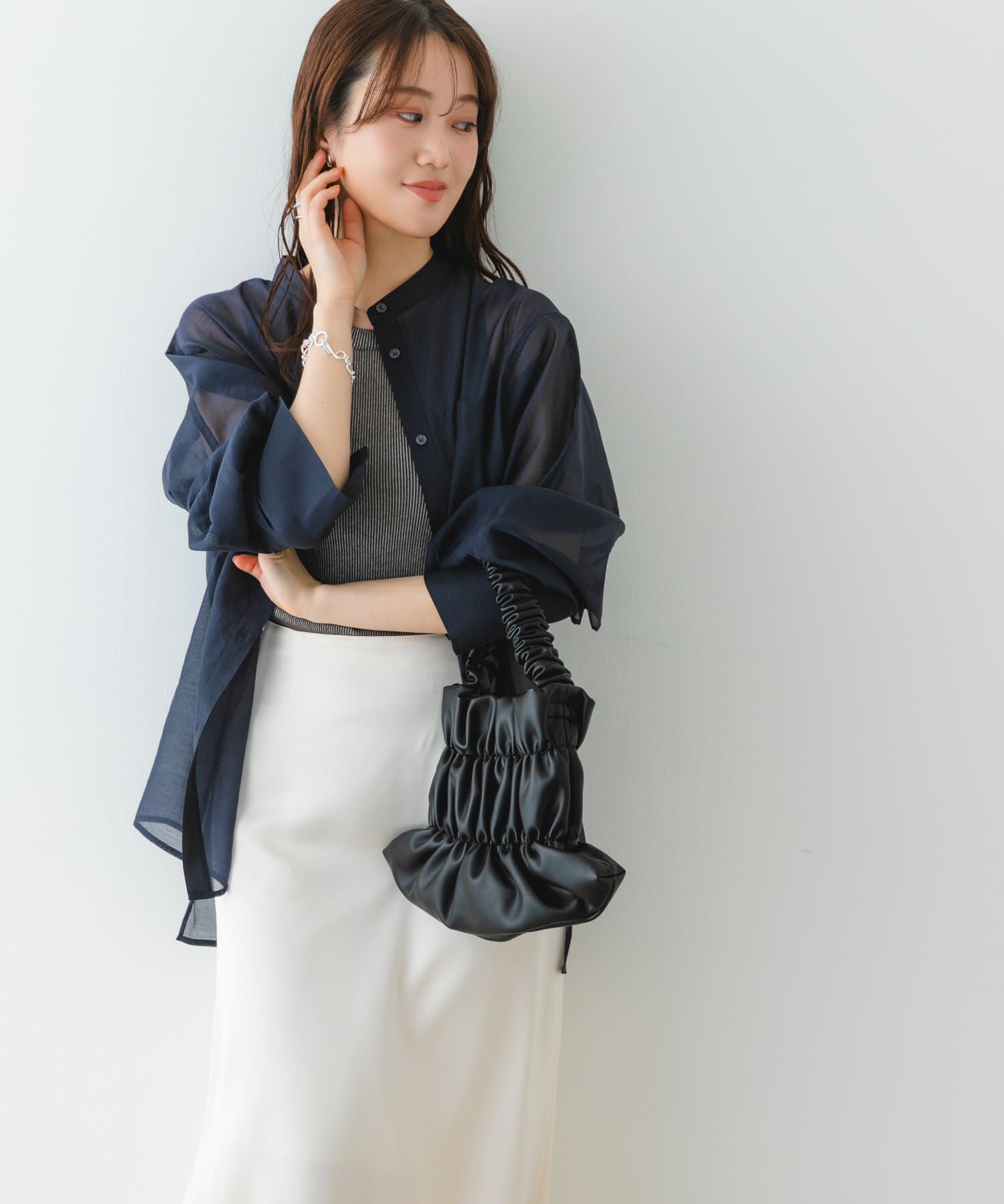 RODE SKO「ダブルギャザーバッグ」|ハンドバッグ|