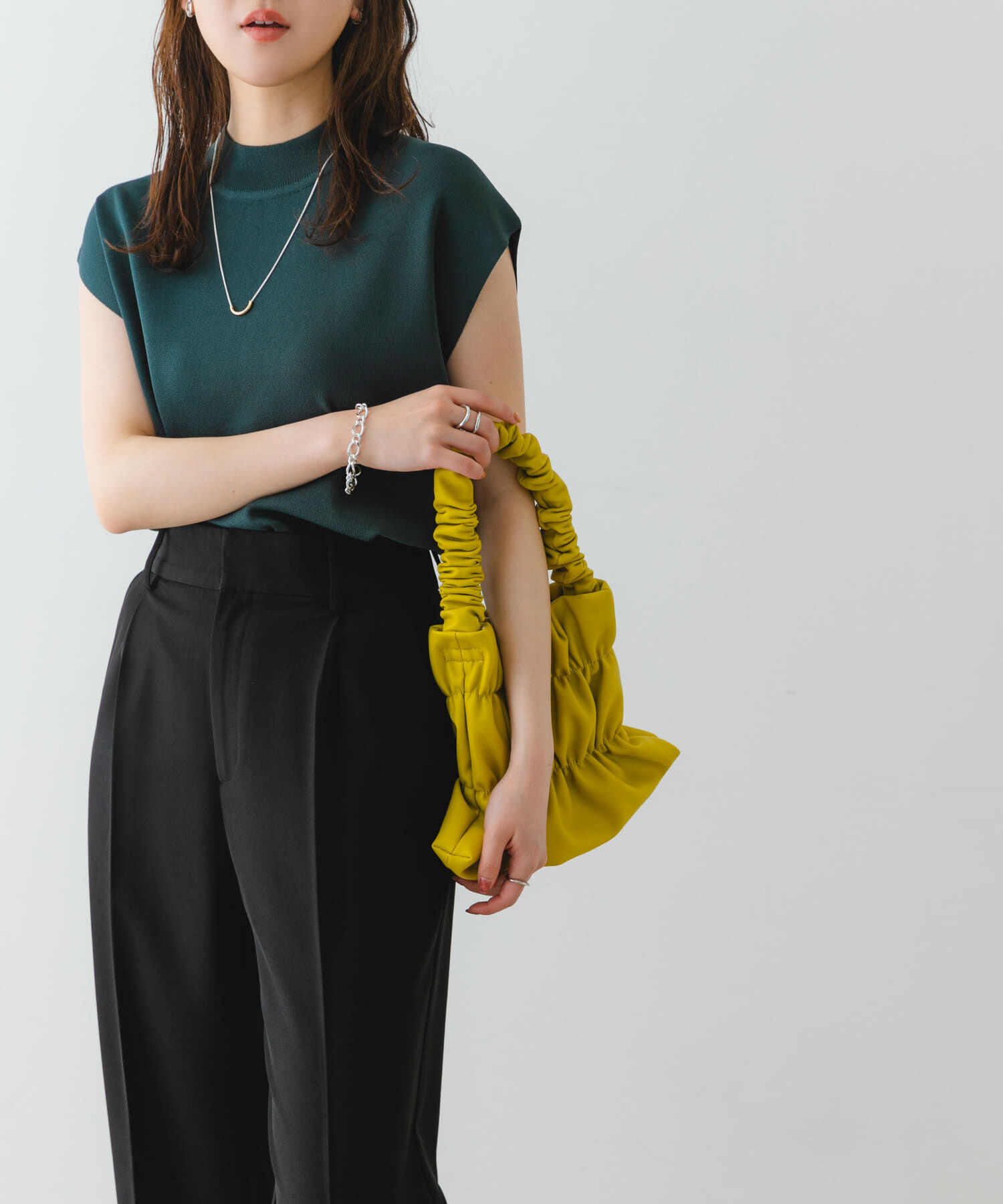 RODE SKO「ダブルギャザーバッグ」|ハンドバッグ|