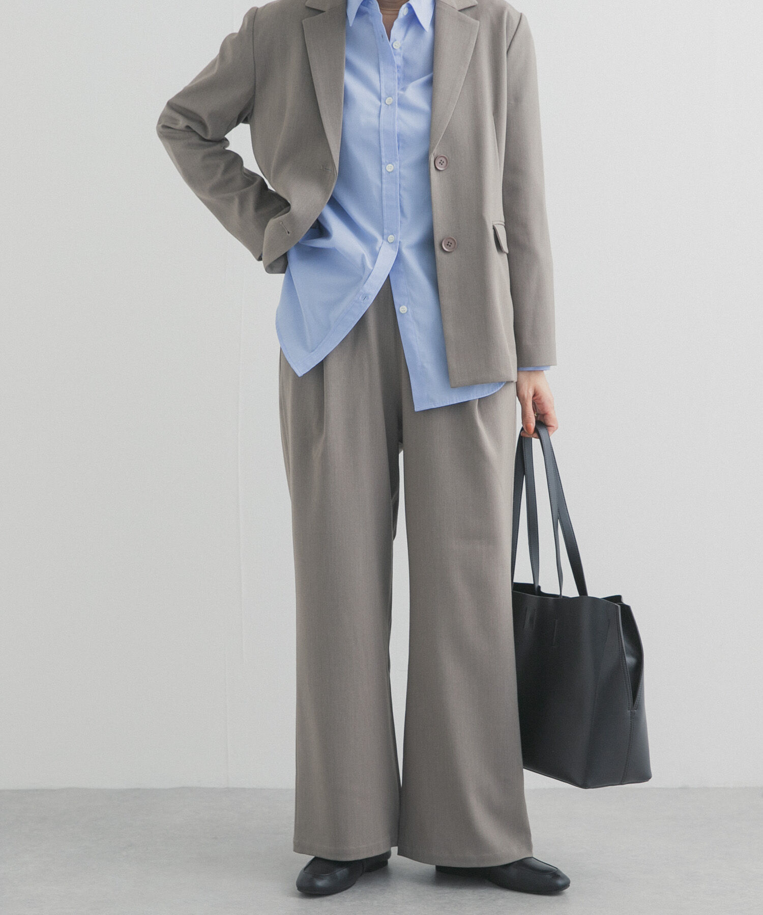 URBAN RESEARCH DOORS「『UR TECH』完声フロントタックイージーパンツ」|その他|