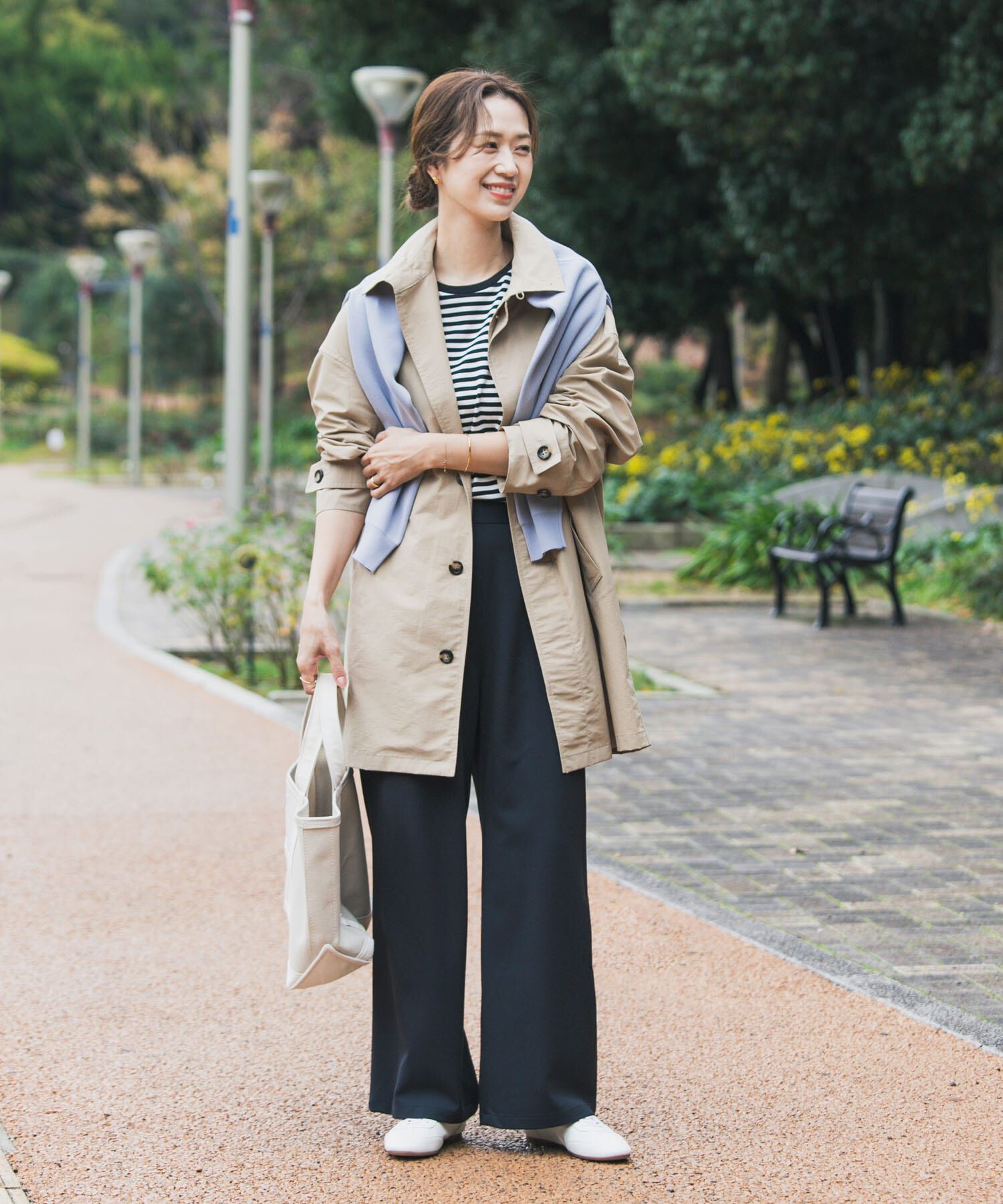 URBAN RESEARCH DOORS「『UR TECH』完声フロントタックイージーパンツ」|その他|